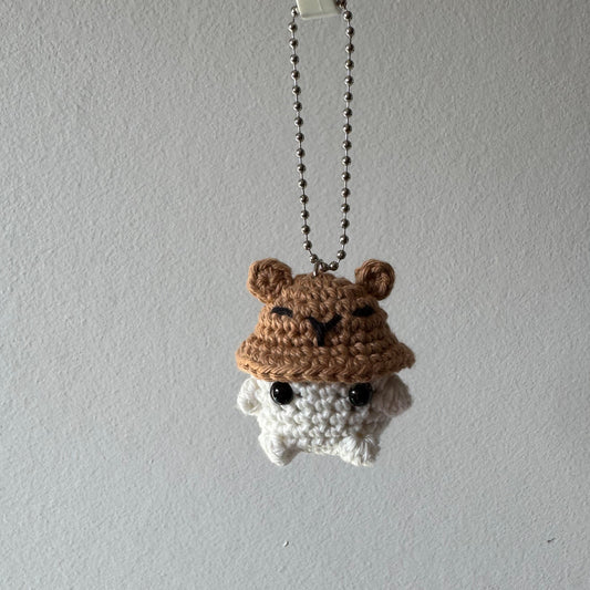 Porte-clé Champignon Capybara