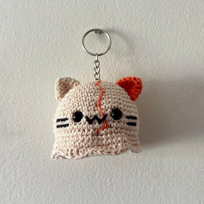 Porte-clé Ghost cat