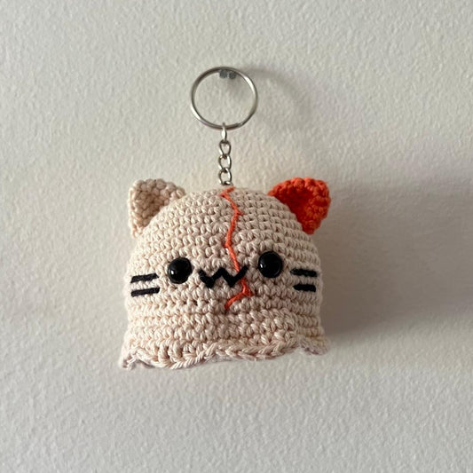 Porte-clé Ghost cat