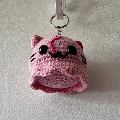 Porte-clé Ghost cat
