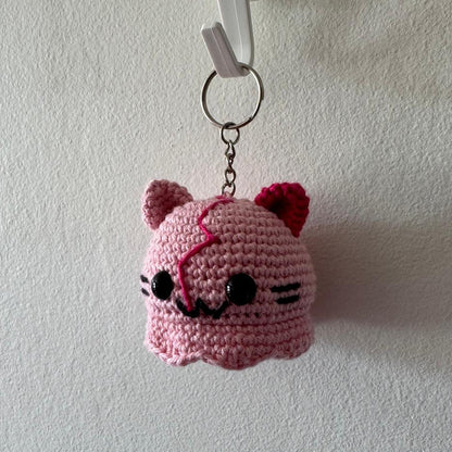 Porte-clé Ghost cat
