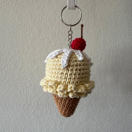 Porte-clé Cornet de glace