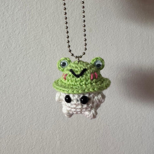 Porte-clé Champignon Grenouille
